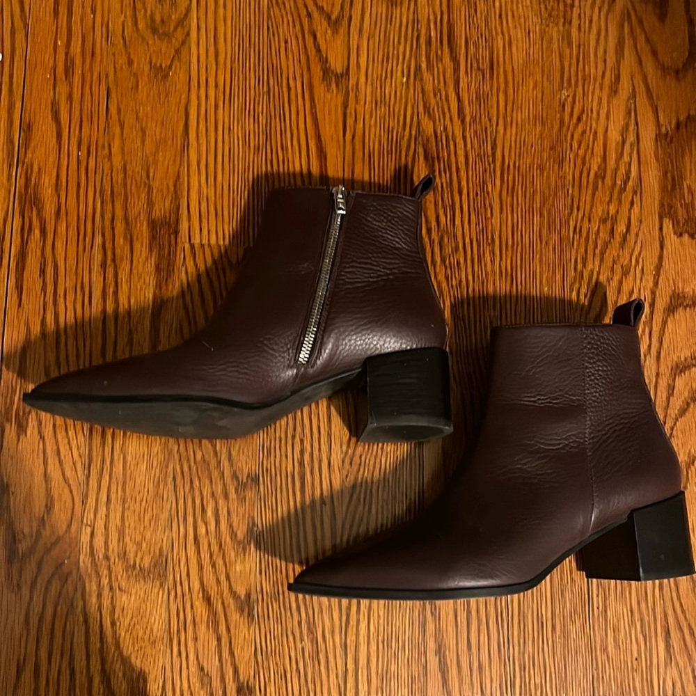 Everlane The Boss Boot Burgundy